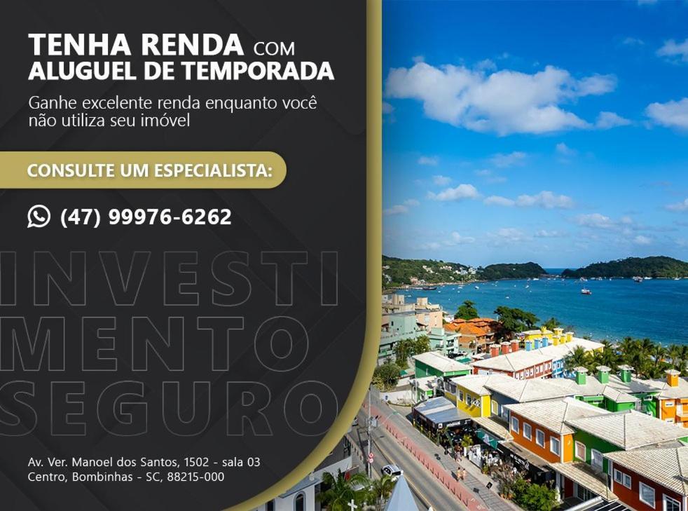 Varandas Do Atlantico - Confortavel Apartamento Em Condo Pe Na Areia Bombinhas Esterno foto